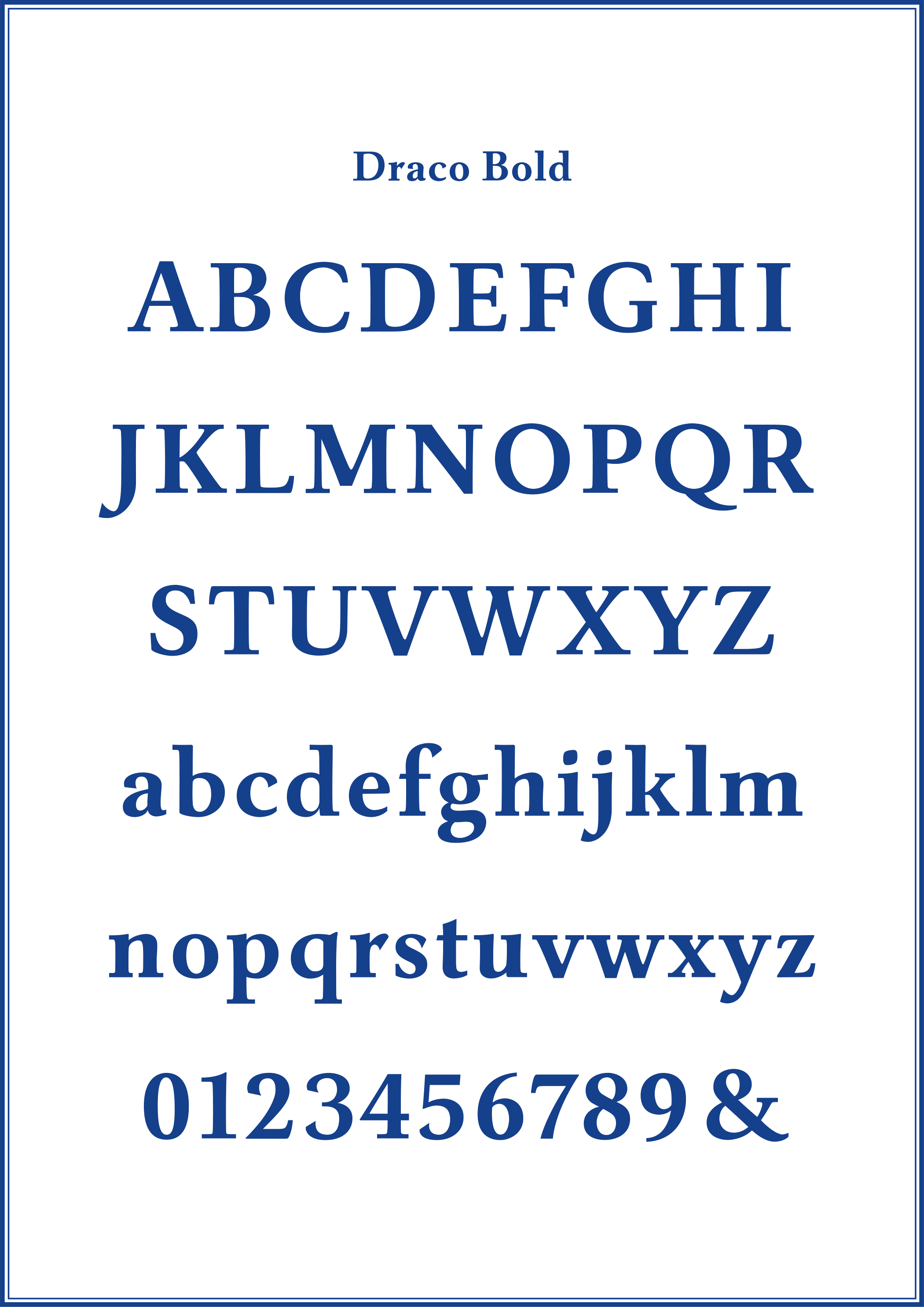 Draco Bold